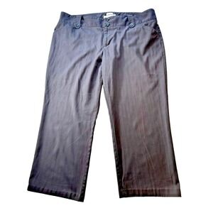 Old Navy - Size 16 - Women's Stretch Cropped Pants Low Waist Preppy Y2K